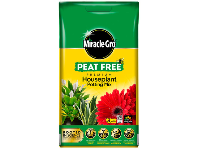Miracle-Gro Peat Free House Plant Compost 10L 119996