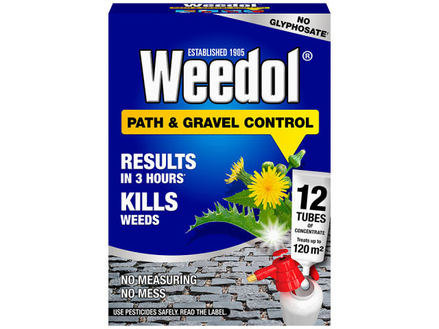 Weedol Path & Gravel Concentrated 12 Tubes 121121