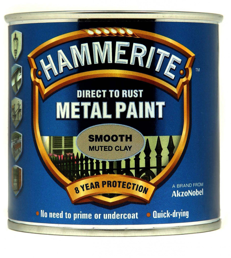 Hammerite Direct To Metal Smooth Muted Clay 250ml