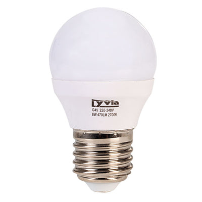LyvEco Golf Ball LED 6W ES E27 Warm White 470lm 3641