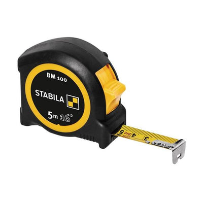 Stabila BM 100 Compact Pocket Tape 5m 19mm