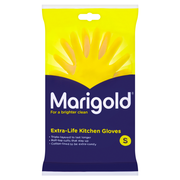 Marigold Kitchen Gloves Extra life Small