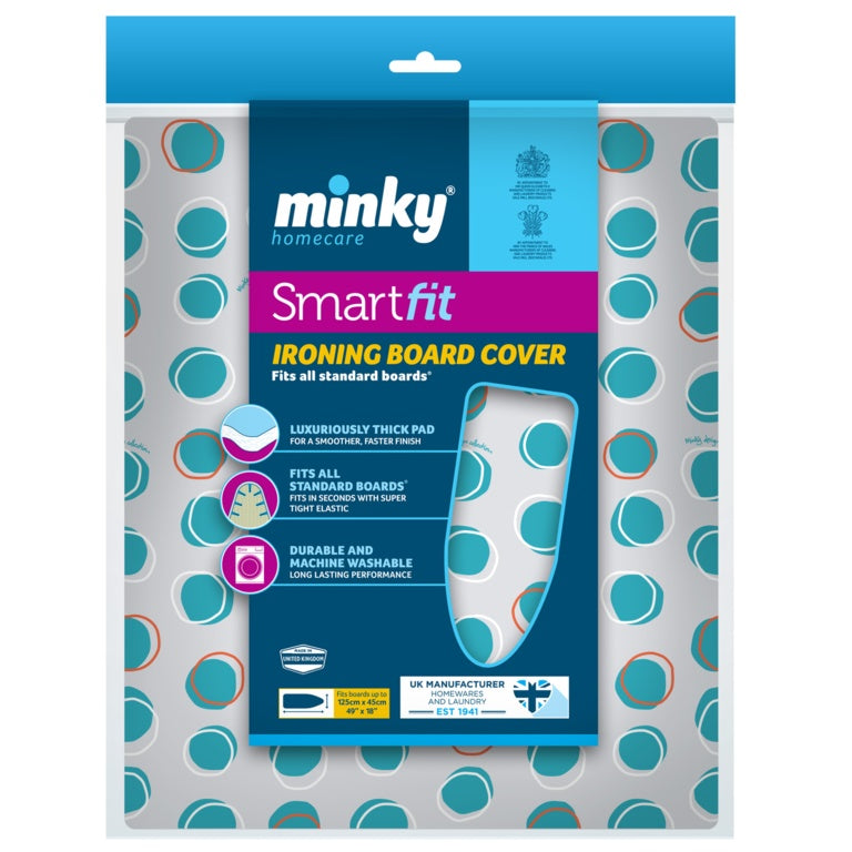 Minky Smart Fit Ironing Board Cover 125x45cm PP23004158