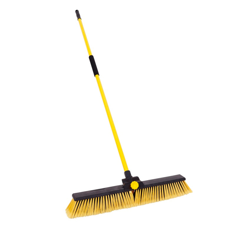 Bentley Heavy-Duty Broom Clipped 600mm 24 inch with Handle
