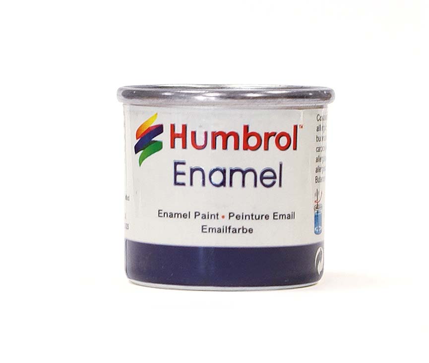 Humbrol No 21 Black Gloss 14ml Tinlet AA0237