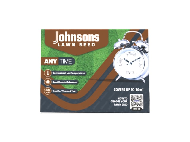 Johnsons Lawn Seed Anytime 210g JANY210