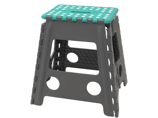 JVL Folding Step Stool Large 39cm 20-081GY