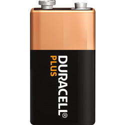 Duracell Plus Power 9V Batteries x 2 S18718