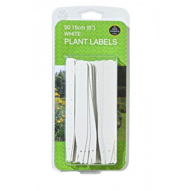 Homehard Plant Labels White 6in x 50 PL6