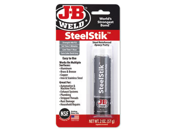 J B Weld Steel Stik Putty Stick 2oz 8267UK