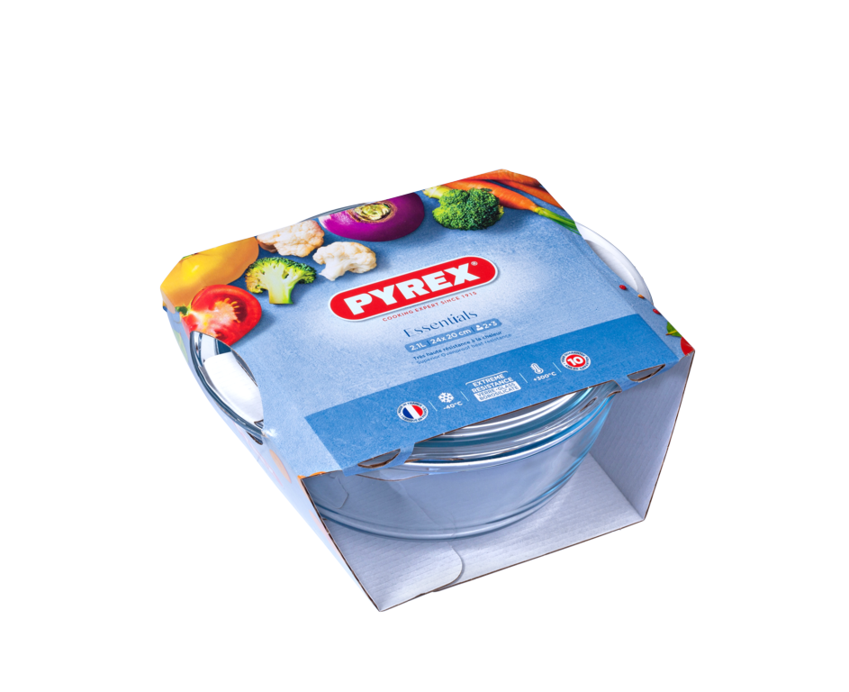 Pyrex Essential Casserole Round 1.6L 204A000/6143