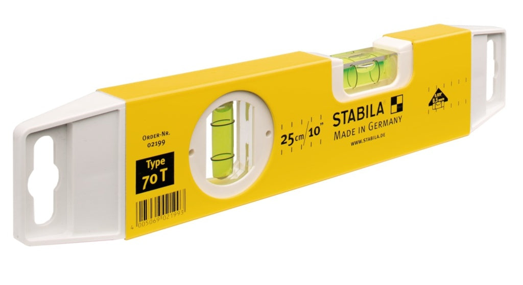 Stabila 70T Torpedo Level 25cm STB70T