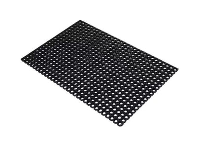 Kent & Co Rubber Honeycomb Platt Mat Black