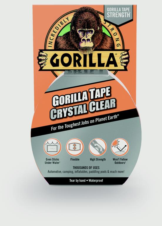 Gorilla Tape Crystal Clear 8.2m 3044701