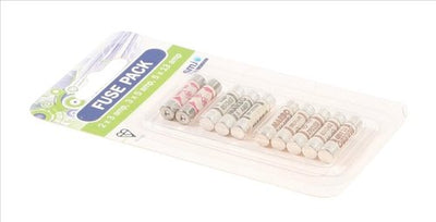 Status Mixed Amp Fuses Pack of 8 (3x3A 2x5A 3x13A) S8PKMAFX50