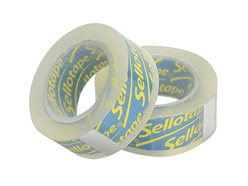 Sellotape on-Hand Refill 18mm X 15m Clea (Pack 2)