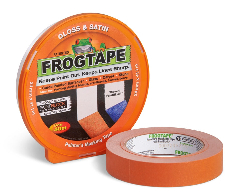 Frog Tape Gloss & Satin Painter's Masking 24mm x 41.1m