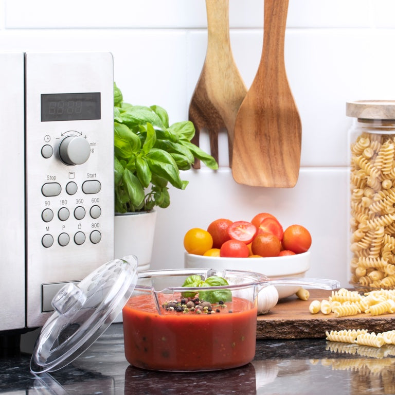 Easy Cook Non Stain Microwave Saucepan 500ml NS613