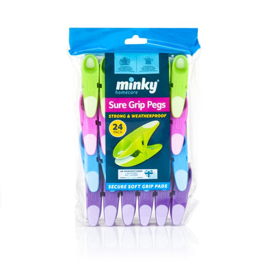 Minky Sure Grip Pegs x24 VT86693F09