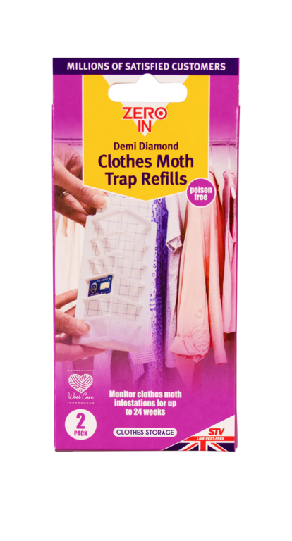Zero In Demi-Diamond Clothes Moth Refills x 2 ZER438