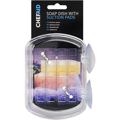 Chef Aid Soap Dish & Suction Cups 10E00064