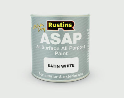 Rustins ASAP All Surface Paint White 250ml
