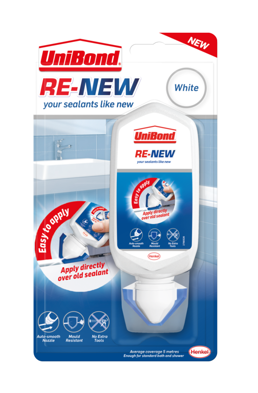 UniBond Sealant Re-New 130g Ice White