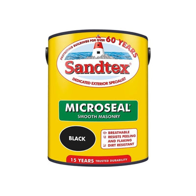 Sandtex Ultra Smooth Masonry Black 5L