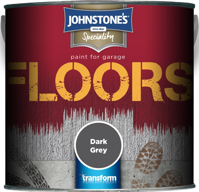 Johnstone's Floor Paint Dark Grey 2.5L