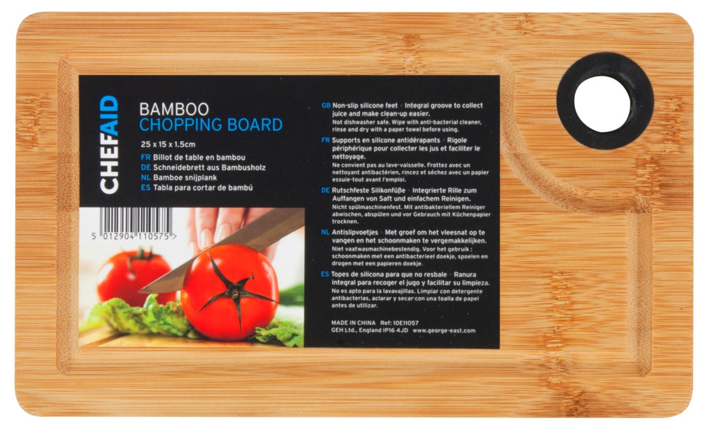 Chef Aid Bamboo Chopping Board, 25cm