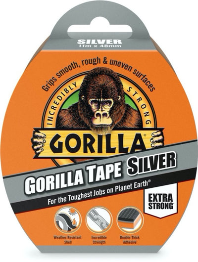 Gorilla Tape Silver 48mm x 11m 3044911