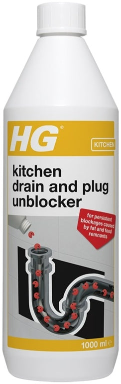 HG Kitchen Drain & Plug Unblocker 1L