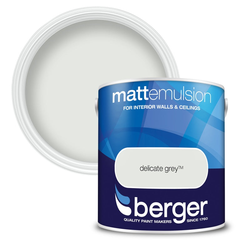 Berger Matt Emulsion Delicate Grey 2.5L
