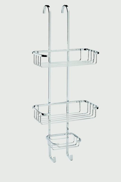 Croydex Rust Free Hook-Over Basket 3 Tier QM264341