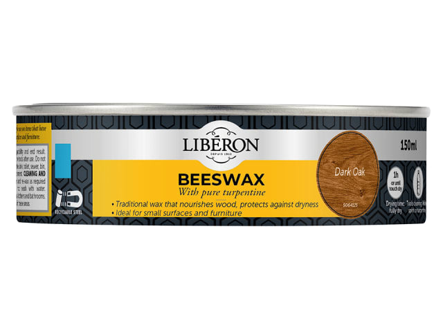 Liberon Beeswax Paste Dark 150ml