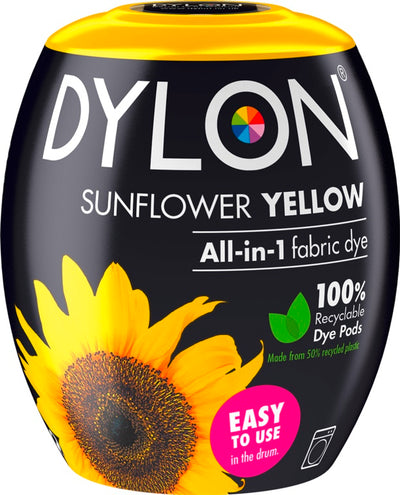 Dylon Machine Dye Pod 05 Sunflower Yellow 350g