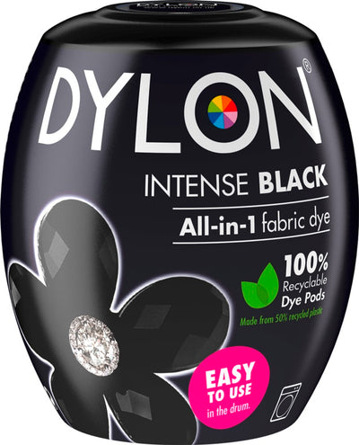 Dylon Machine Dye Pod 12 Intense Black 350g