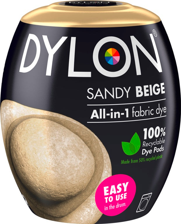 Dylon Machine Dye Pod 10 Sandy Beige 350g
