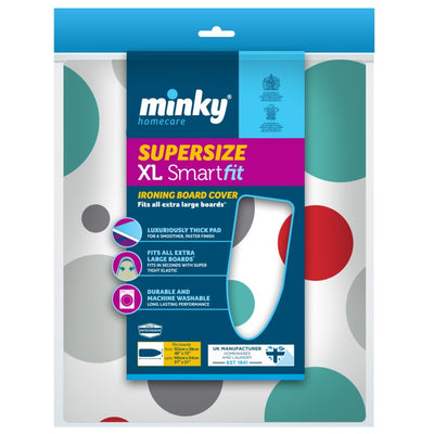 Minky Smartfit Supersize Ironing Board Cover 145x54cm PP23006106
