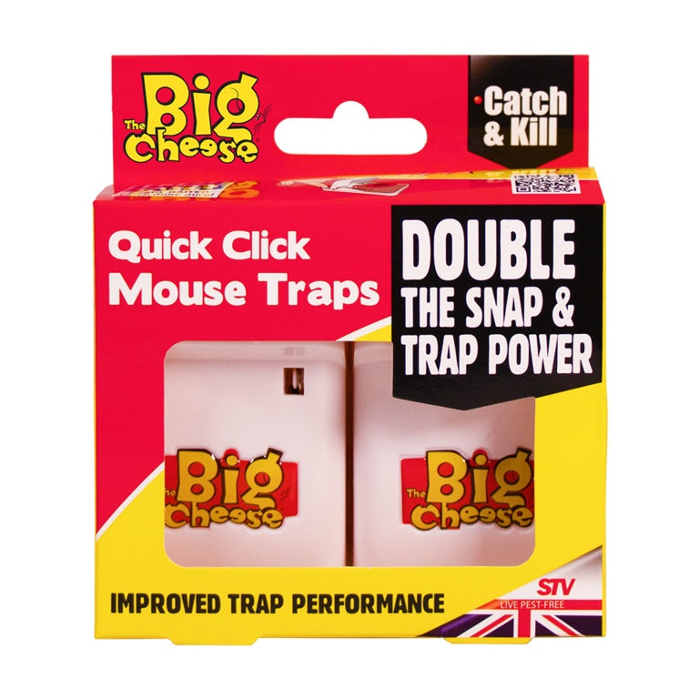 STV Quick Click Mouse Trap Pack of 2 (STV147)