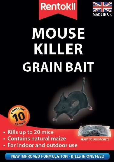 Rentokil Mouse Killer Grain x10 PSM22