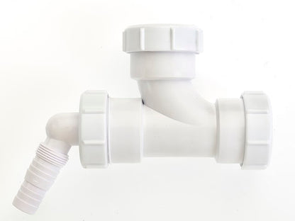 MaKe Washing Machine Outlet Tee 40mm Universal