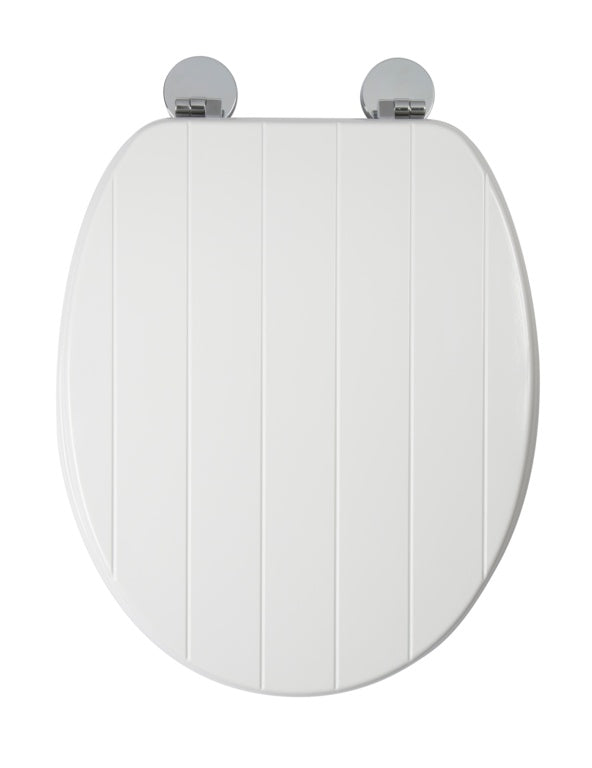 Croydex Hayward Flexi-Fix Toilet Seat White WL602422H