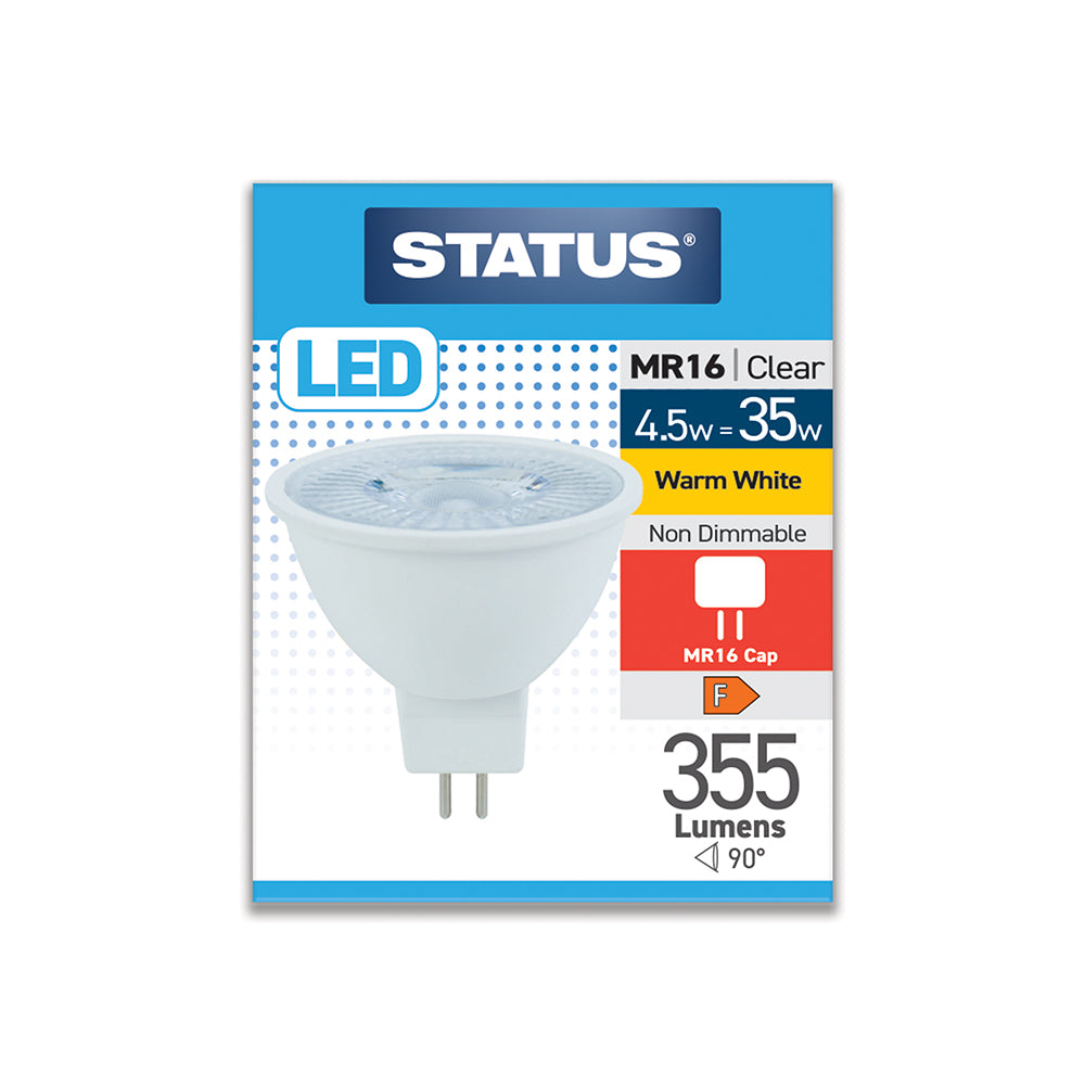 Status MR16 LED 4.5W 38° Warm White