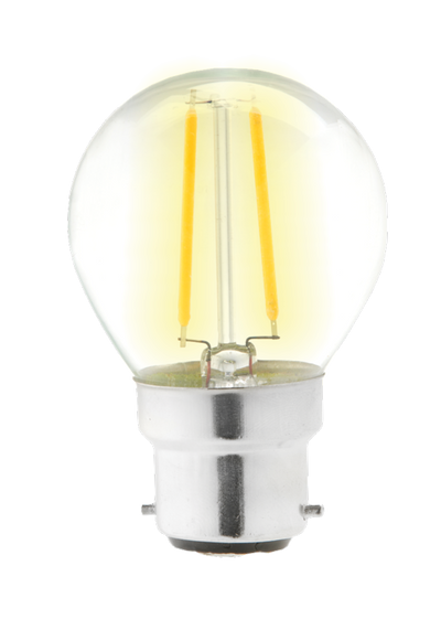 Lyveco Clear LED 4w Filament Round 2700k 470lm BC