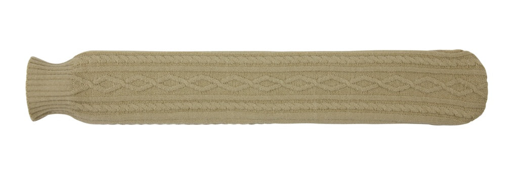 Long Hot Water Bottle 2L Knitted