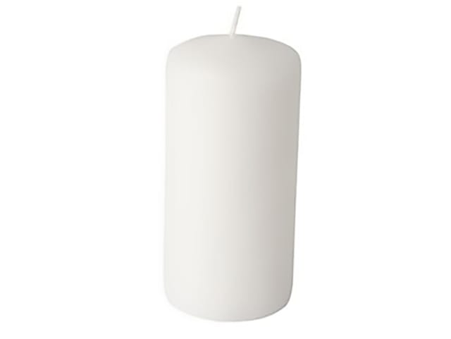 Pillar Candle 50 x 100mm White (8) 17984