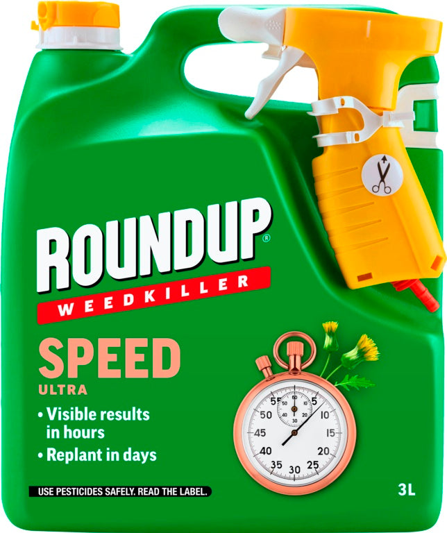 Roundup Speed Ultra Weedkiller Ready To Use 3L 119734