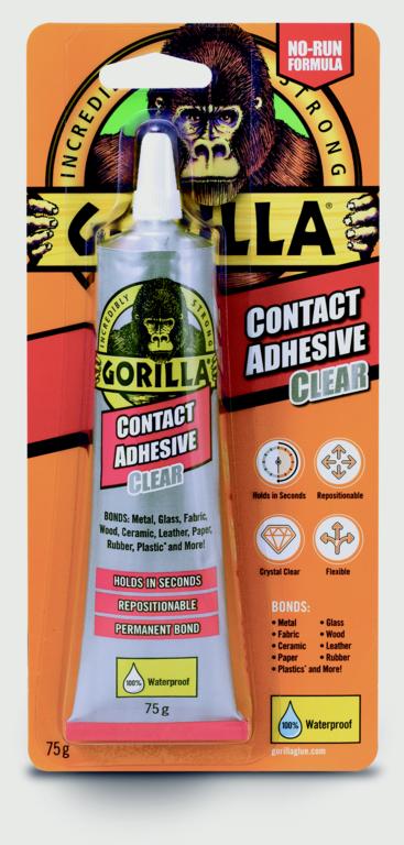 Gorilla Contact Adhesive Clear 75g 2144001