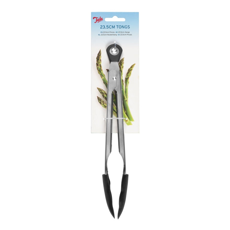 Tala Tongs Stainless Steel Silicone Head 23cm 10A11323